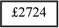 Text Box: £2724